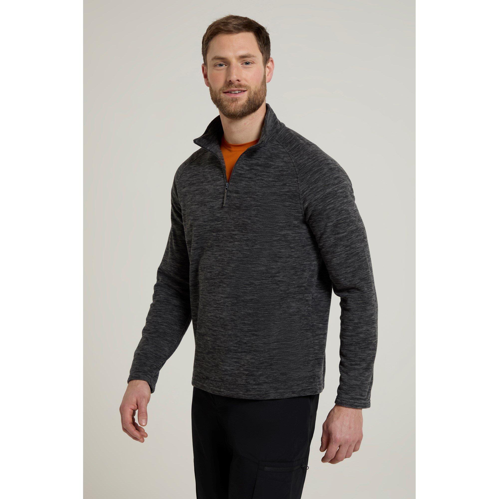 Mountain Warehouse - Mountain Warehouse Polaire Homme Snowdon - Micropolaire Chaude Et Respirante - Polaire - Gris|marron - Decathlon