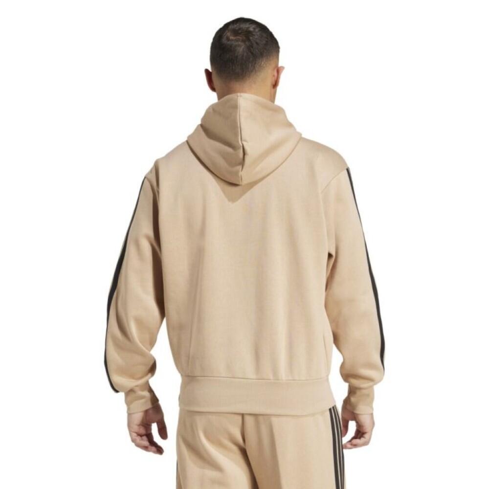 adidas Essentials 3-Stripes Fleece Hoodie para homem 2/6
