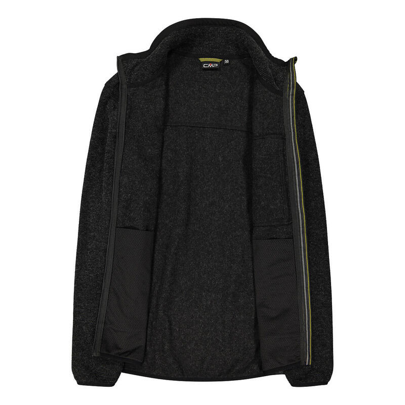 Bluza polar bărbați CMP 35H3907 Melange tricotată