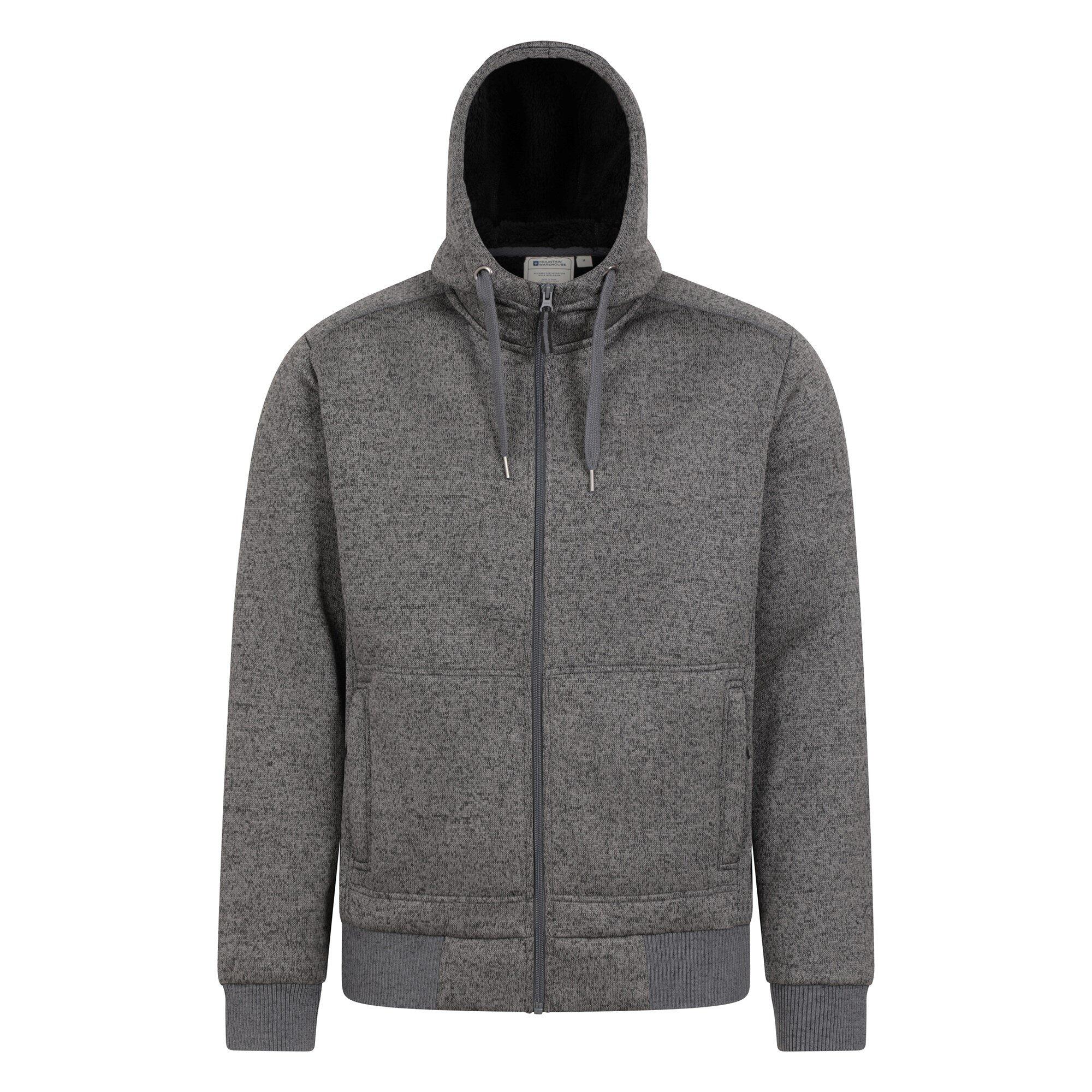 Mountain Warehouse Nevis Herren Hoodie mit Fleecefutter - Bequem und isolierend 5/7