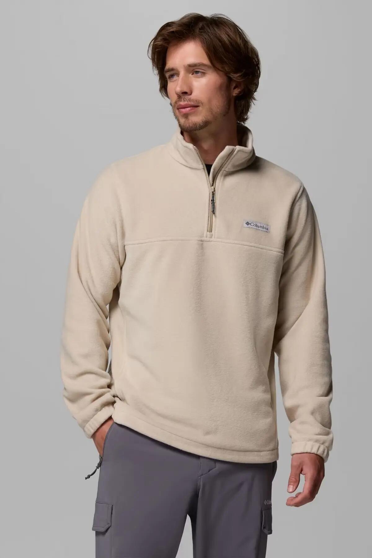 Bluza polarowa COLUMBIA STEENS MOUNTAIN HALF ZIP Beżowy 5/5