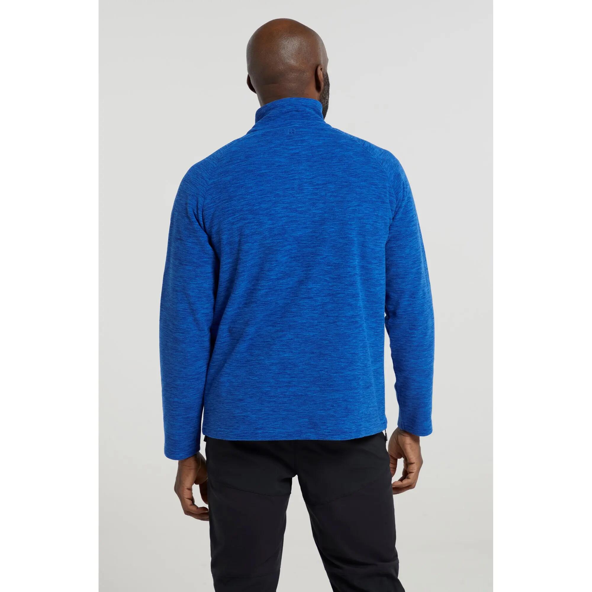 Micropolaire de Randonnée Homme Demi-Zip Légère Respirante, Snowdon II 2/7