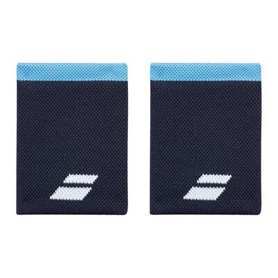 Jumbo blue babolat logo wristband