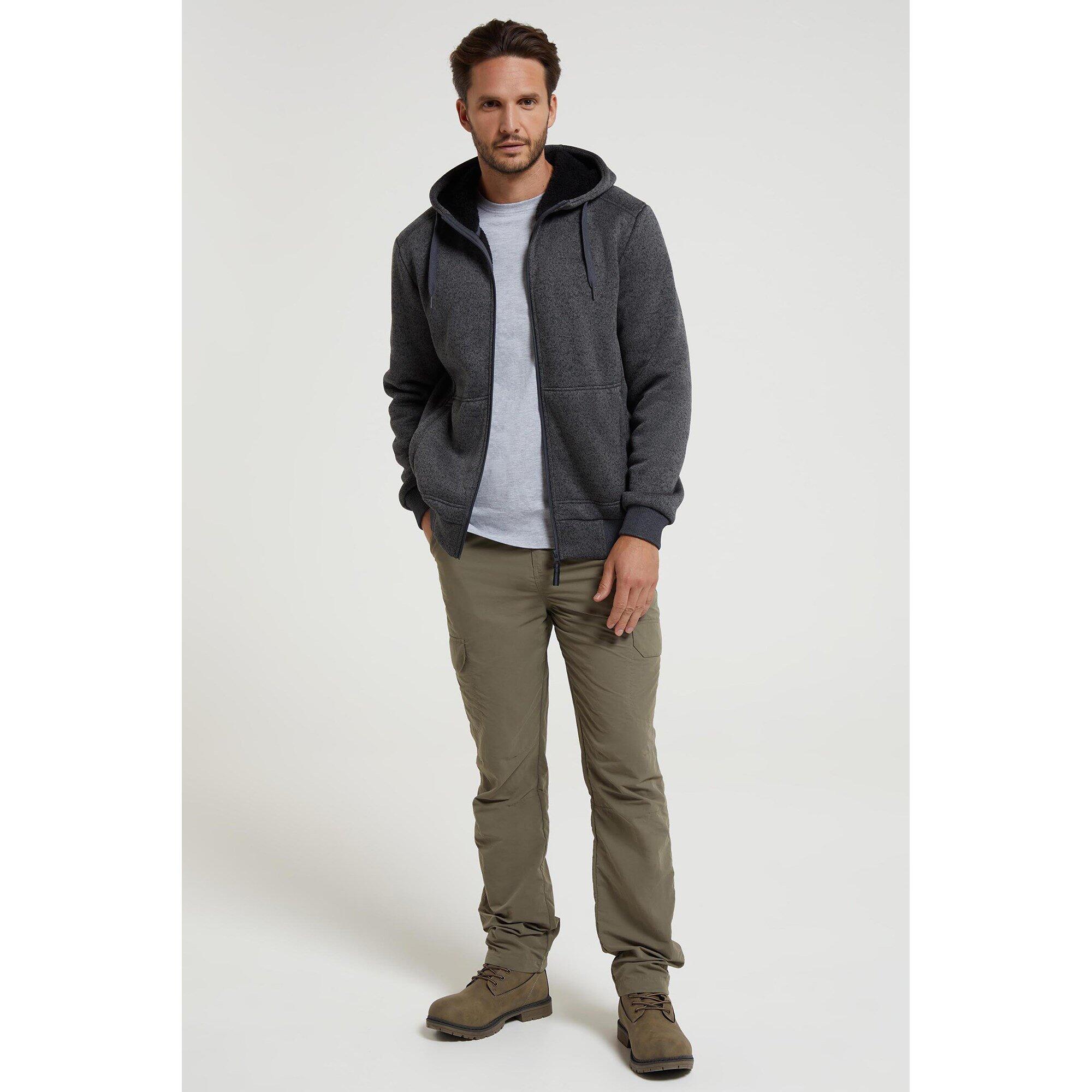 Mountain Warehouse Nevis Herren Hoodie mit Fleecefutter - Bequem und isolierend 2/7