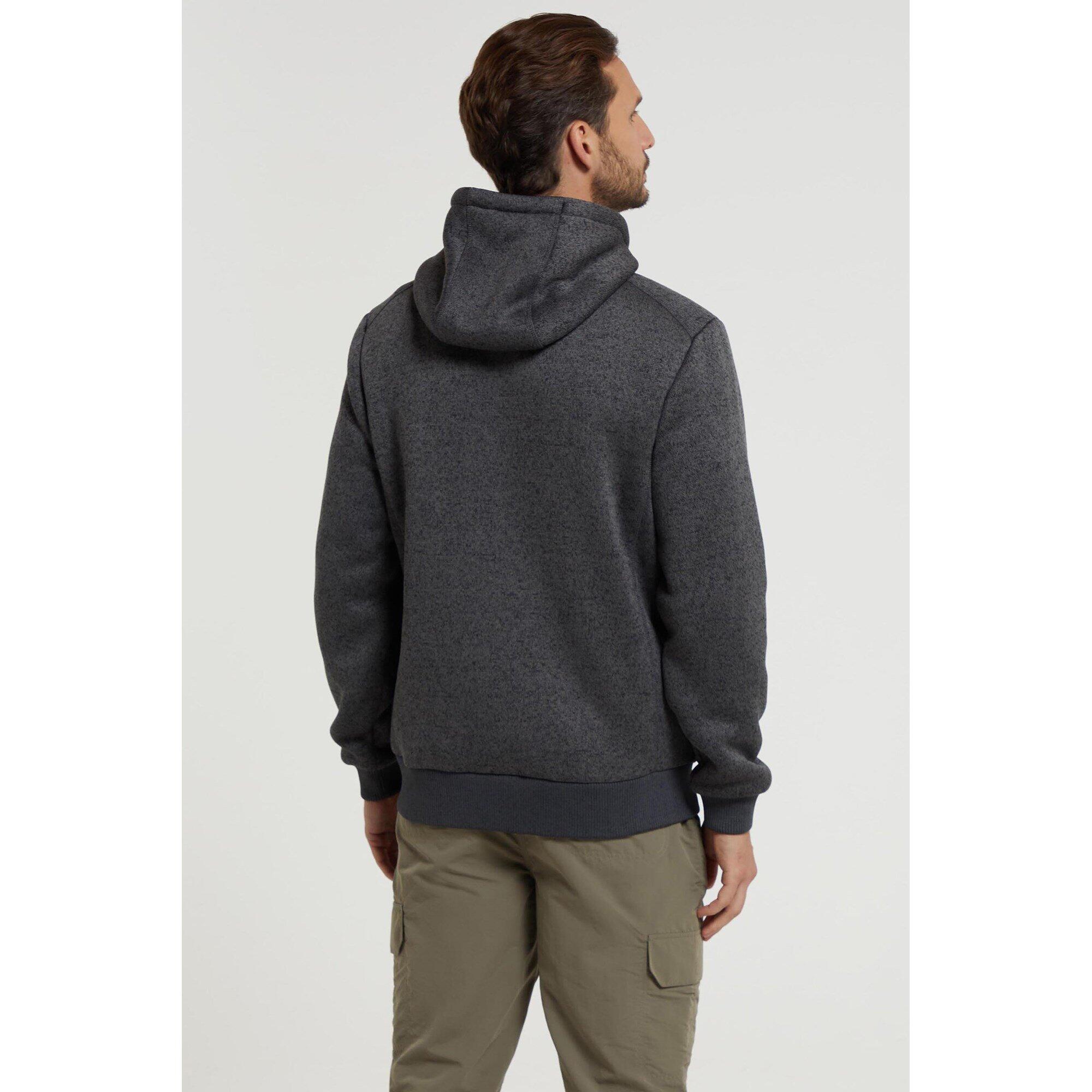 Sweat à Capuche Polaire Mountain Warehouse – Gris, Taille 14 Femme – Zip, Idéal Rando