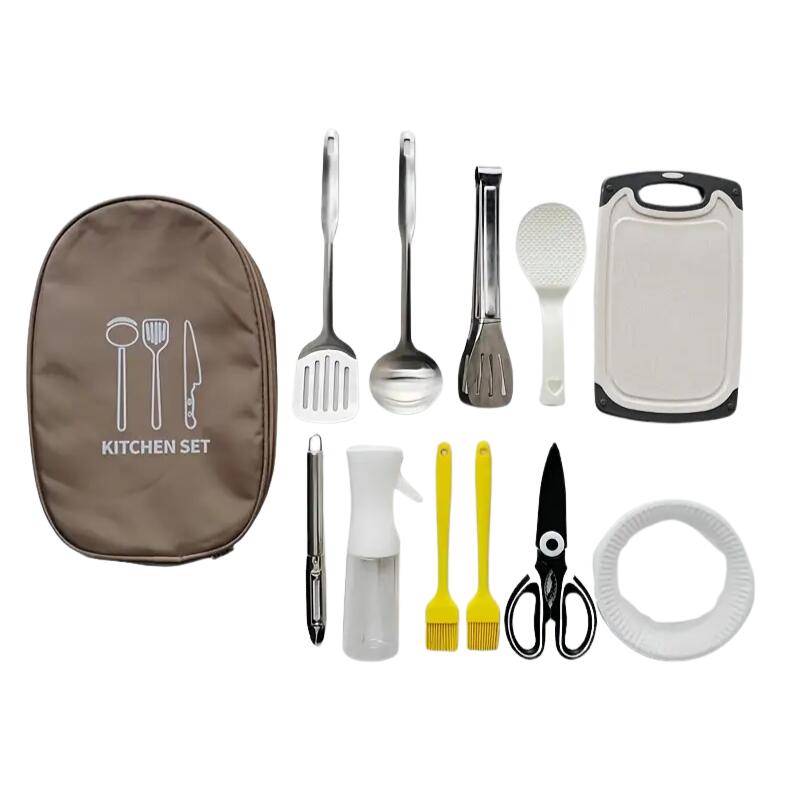 Camping Cookware Kit with Storage Bag