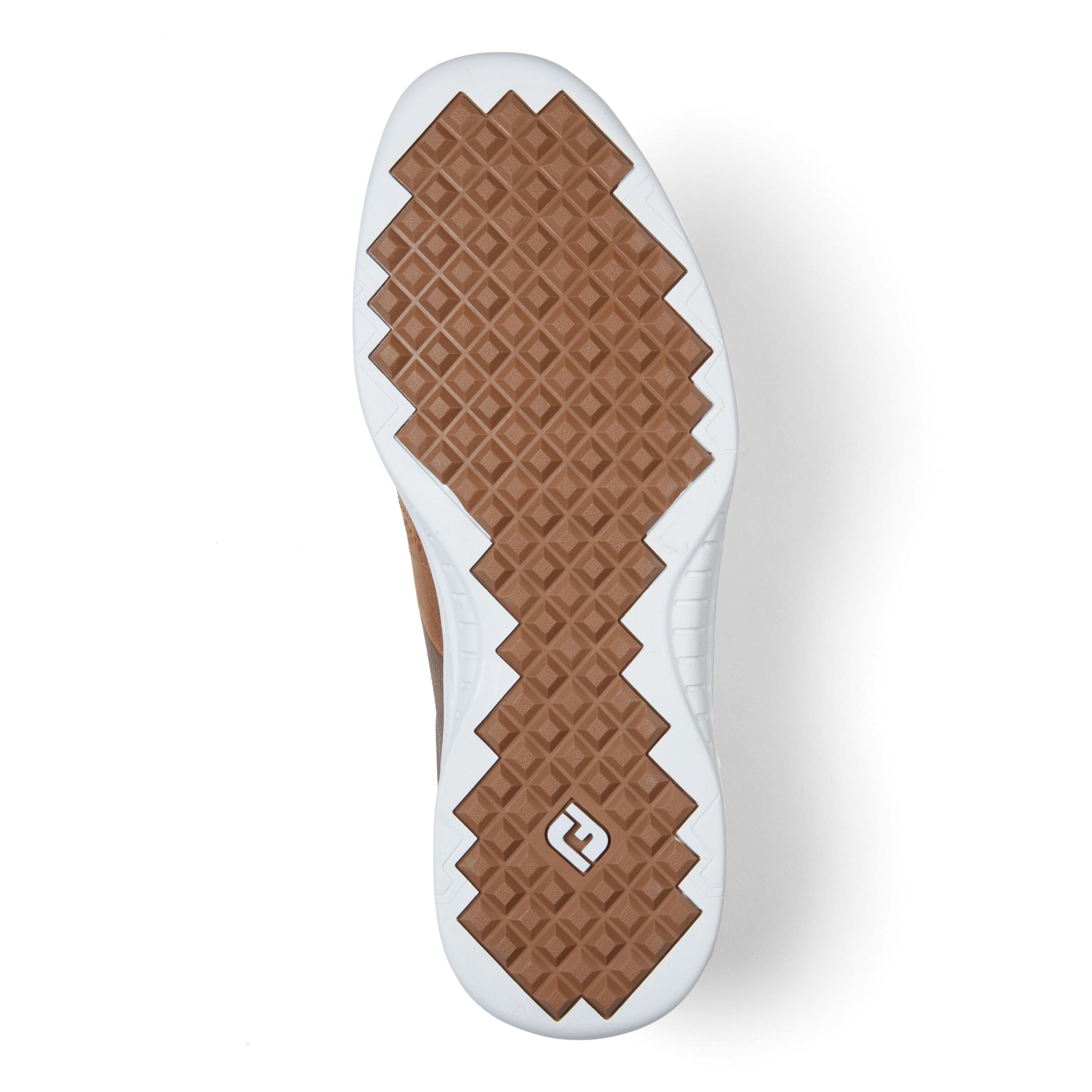 Chaussures de golf décontractées Footjoy Contour pour hommes, marron 2/3