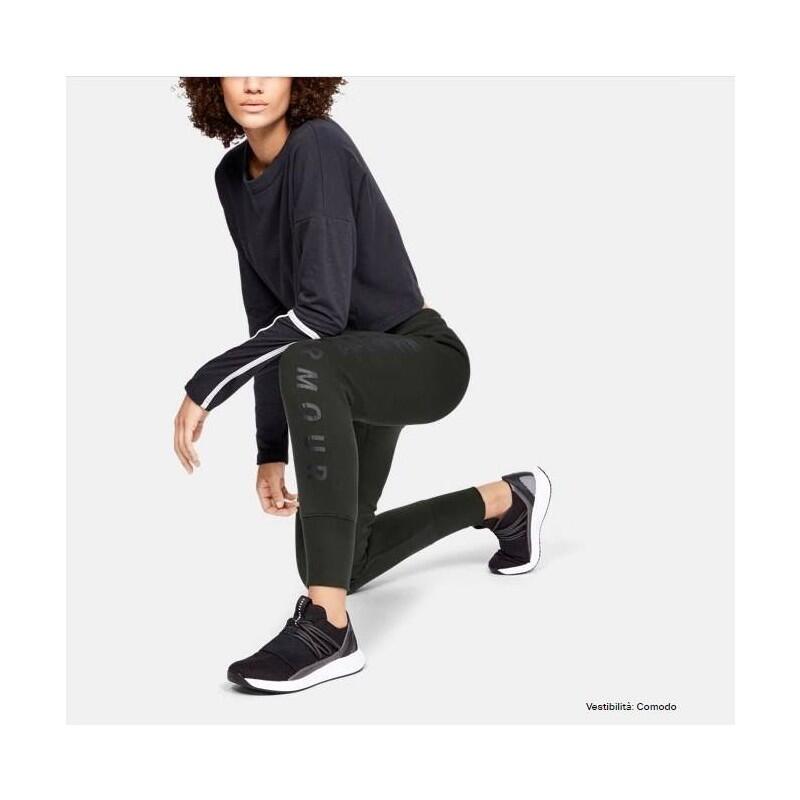 PANTALONE  1321190 W RIVAL FLEECE  VERDE SCURO 2/2
