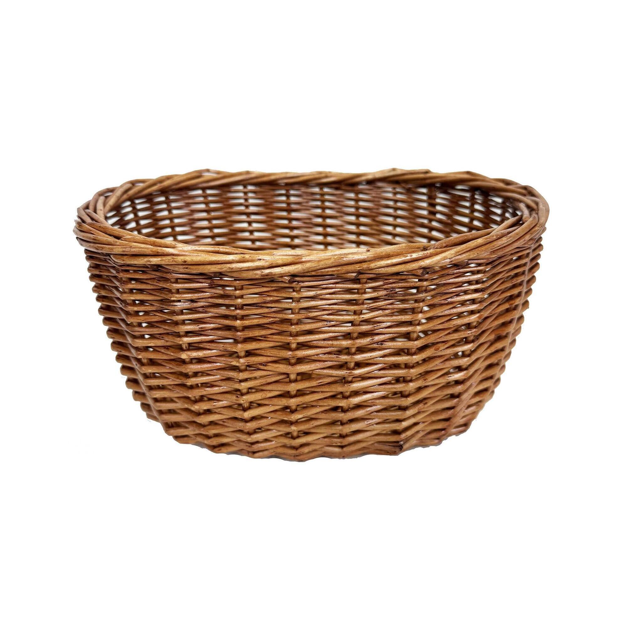 CANELLINI Malý proutěný košík na kolo