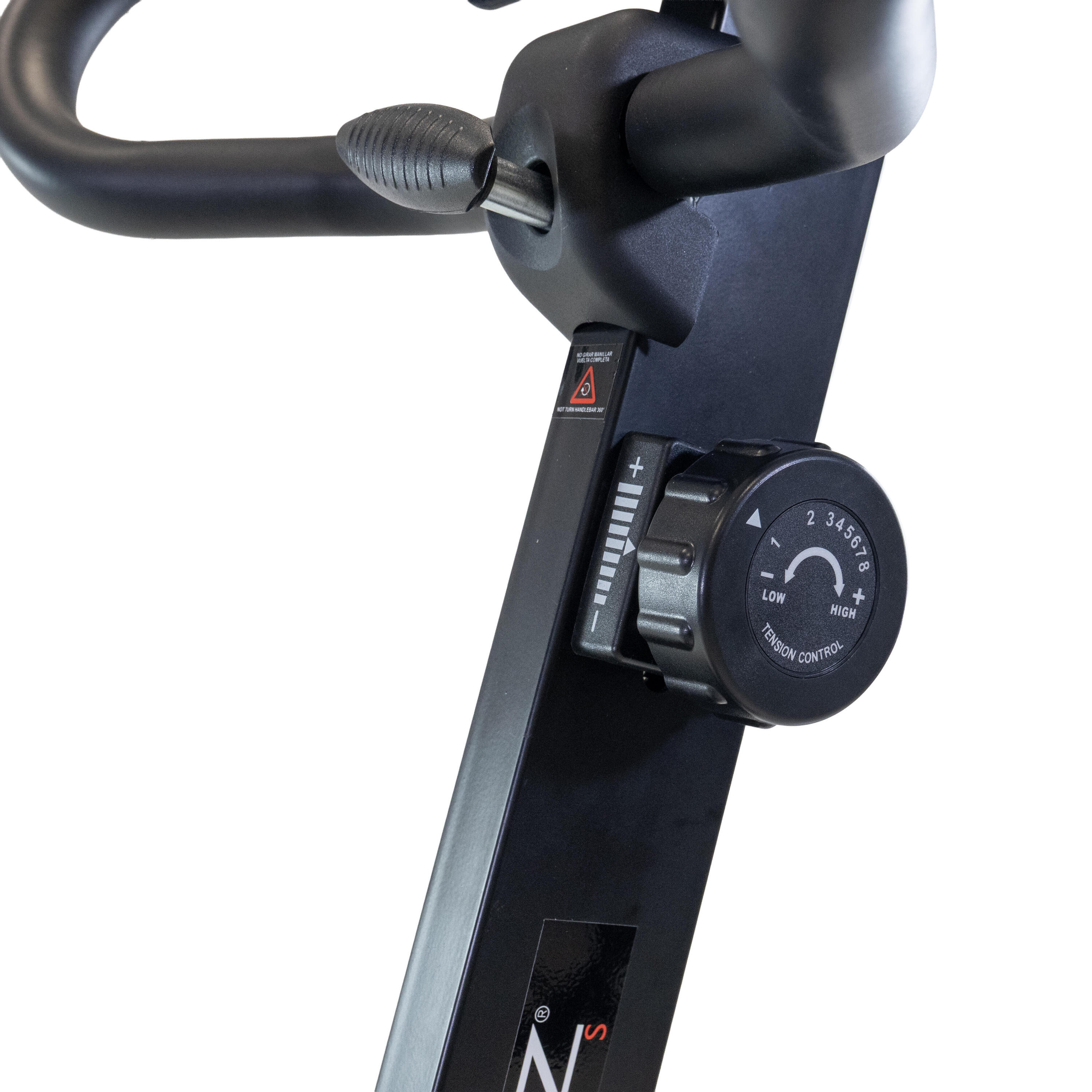 BH Fitness ZT150 H315B — Bicicleta estática magnética, 8 niveles, pantalla LCD 5/7