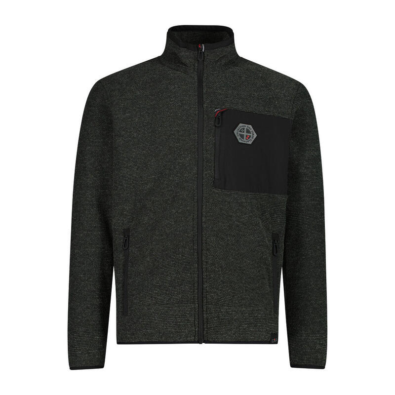 Bluza polar bărbați CMP 35H3907 Melange tricotată