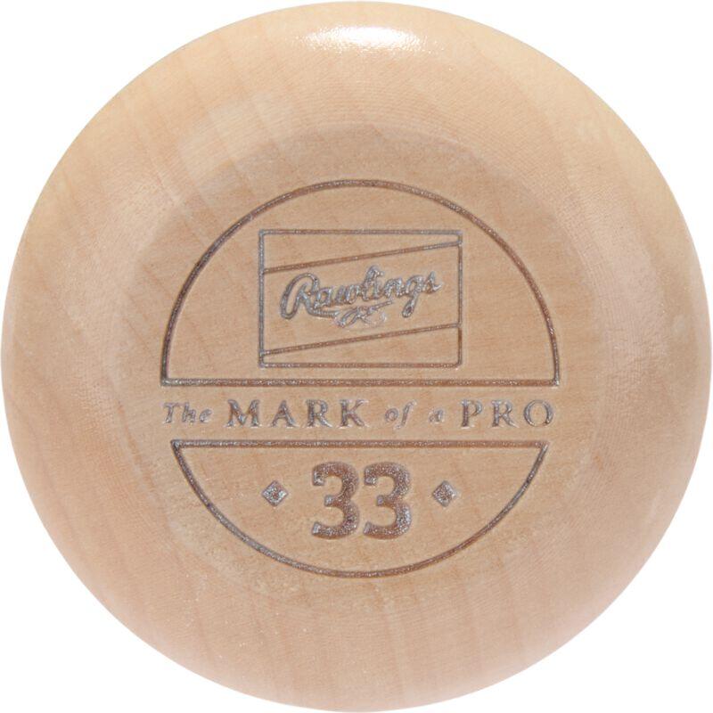 Rawlings RBSM5R243 BSE 243 Maple Wood Ink Dot Baseball Bat | Columbia 33 inch 7/7