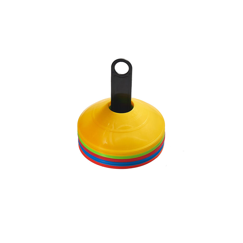 Offre Lot De 40 Coupelles 4 Couleurs Kipsta chez Decathlon Offre Lot De 40 Coupelles 4 Couleurs Kipsta chez Decathlon
