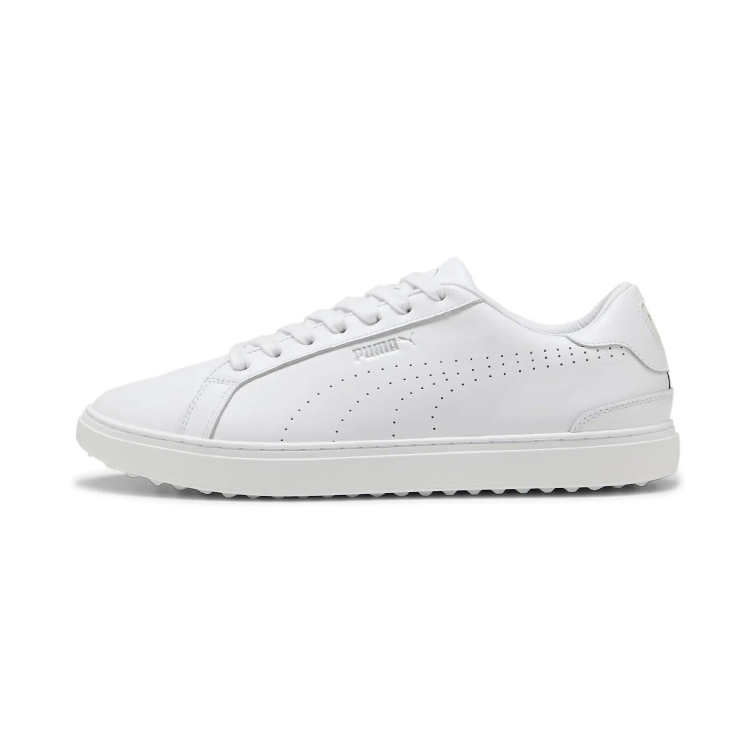Chaussures de golf Puma Classic G pour homme, blanches 1/5