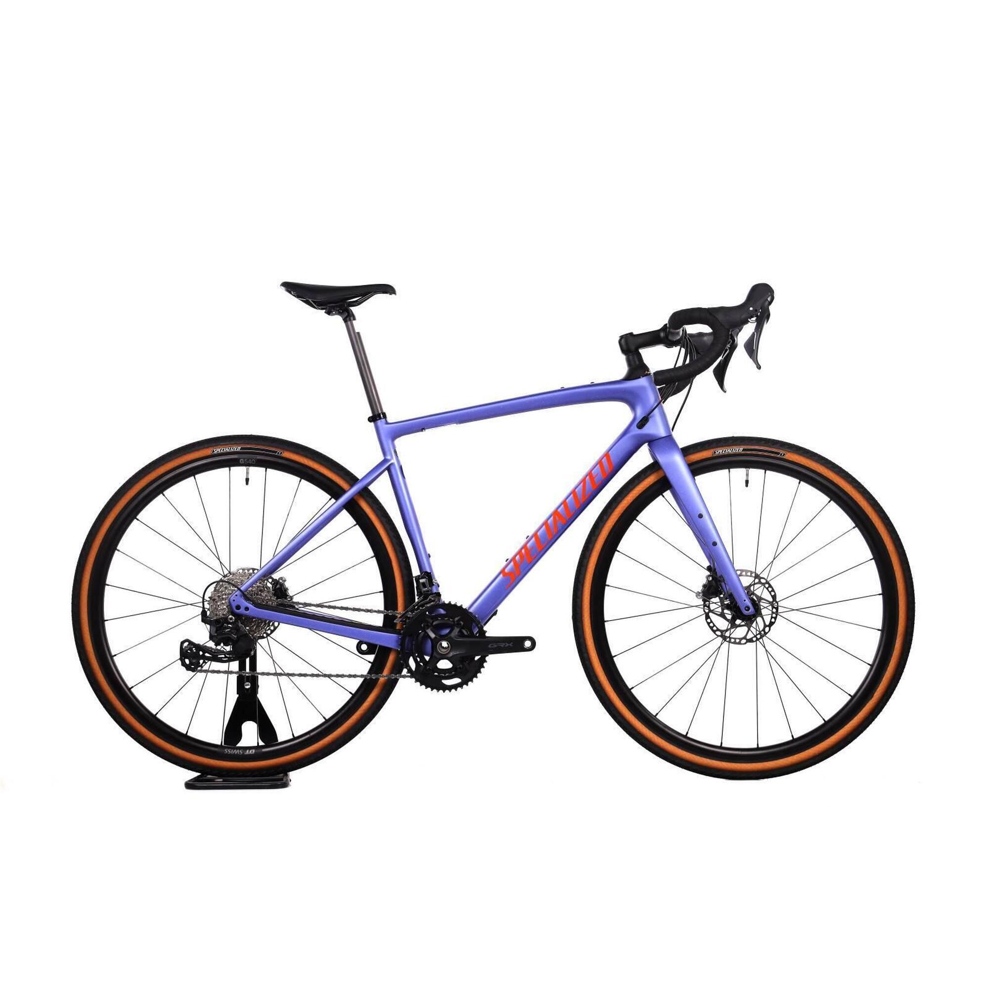 Specialized - Reconditionné - Gravel - Specialized Diverge - 56 - Tres Bon - Vélo Gravel - Violet - 56 - Decathlon