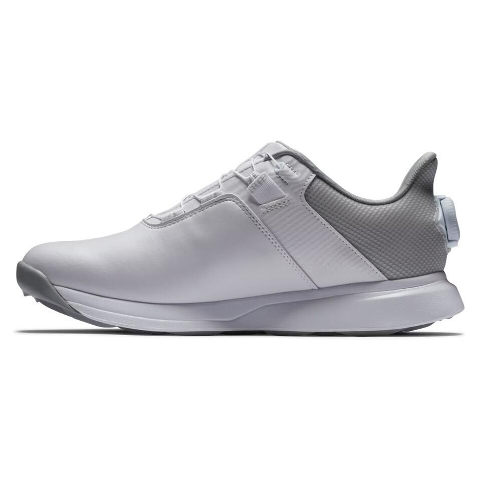 Zapatos Golf Footjoy Prolite Boa Mujer Blanco y Gris 2/4