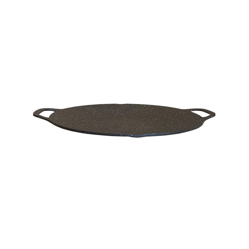 NNEOBA Non-Stick Camping BBQ Grill Pan Black