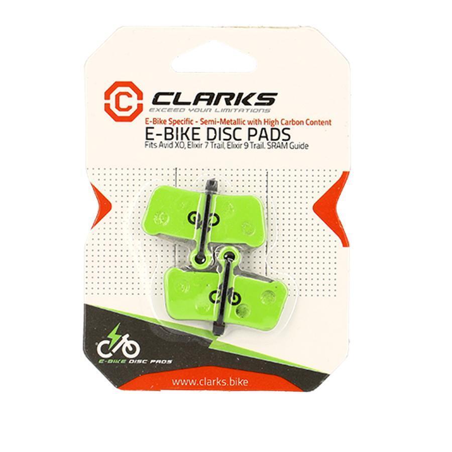Halbmetallische Bremsbeläge Clarks Cycle Systems E Bike Vae Sram Elixir (x4) 2/2