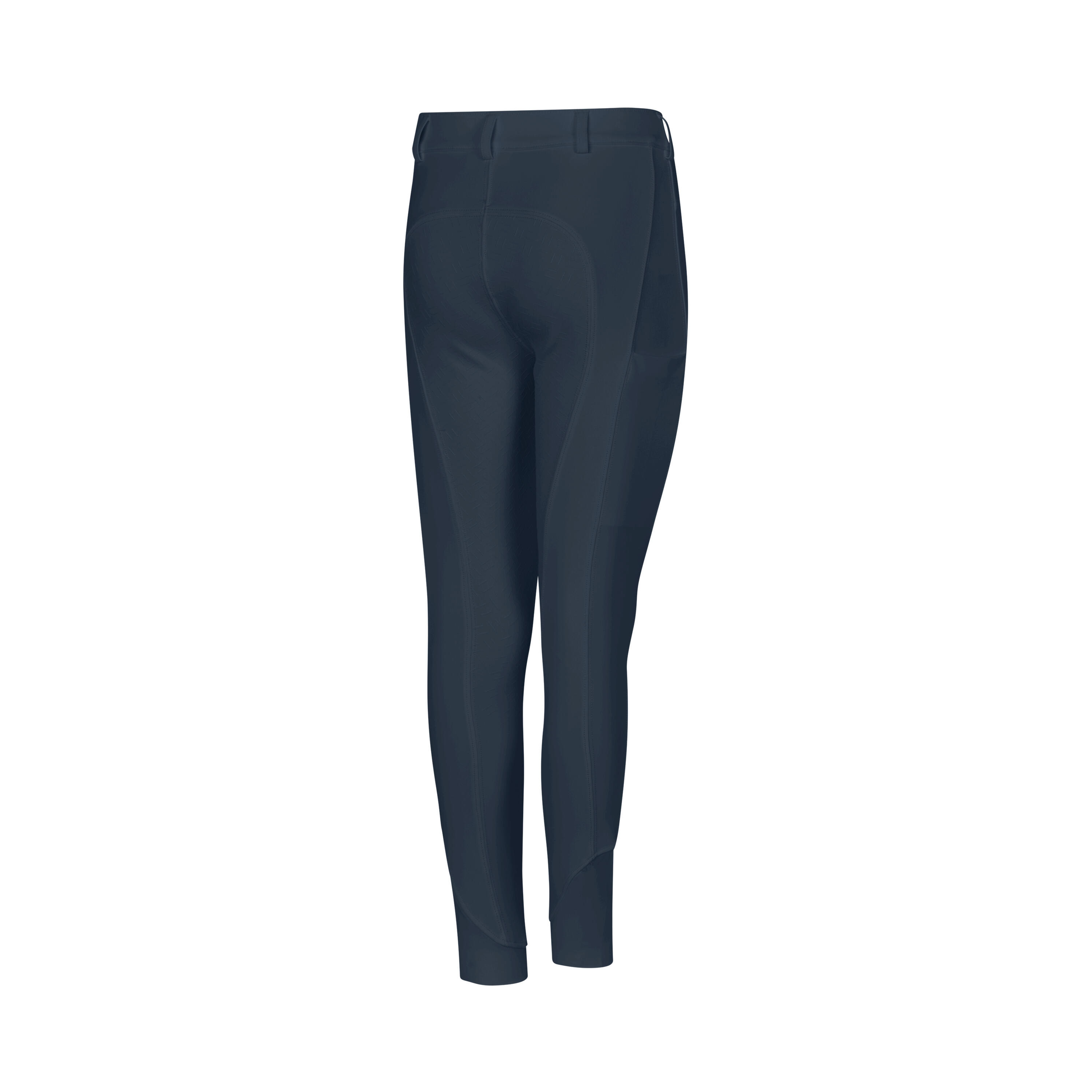 Pantalon équitation full grip fille Kingsland Kiki 2/2