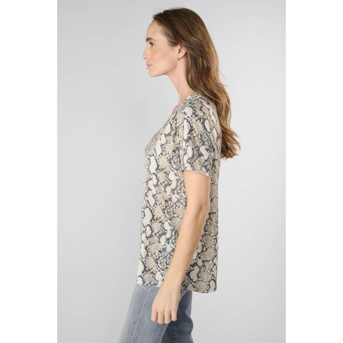 T-shirt femme Le Temps des cerises Argent 4/5