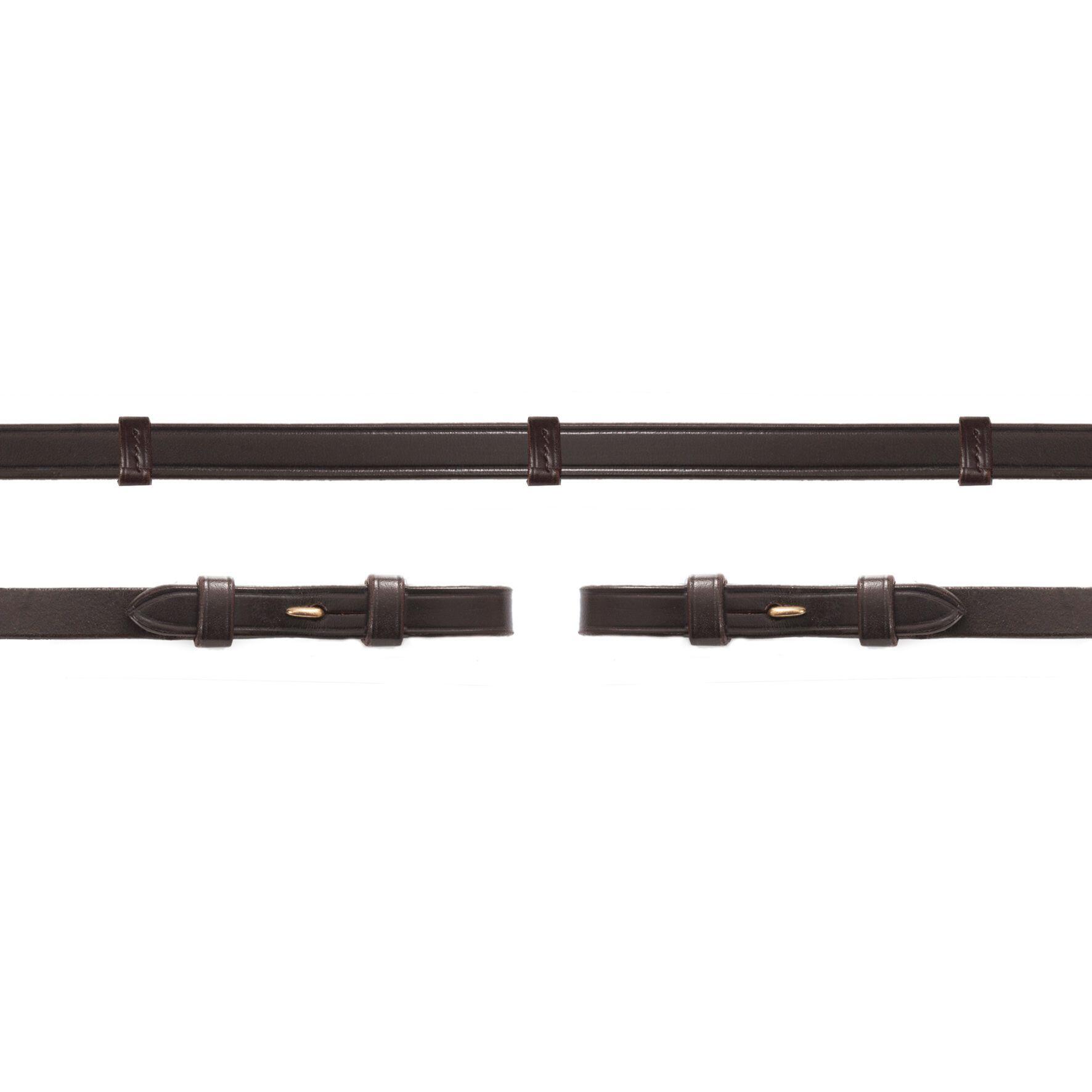 Leather reins with hook and stud for horse Schockemöhle 2/2