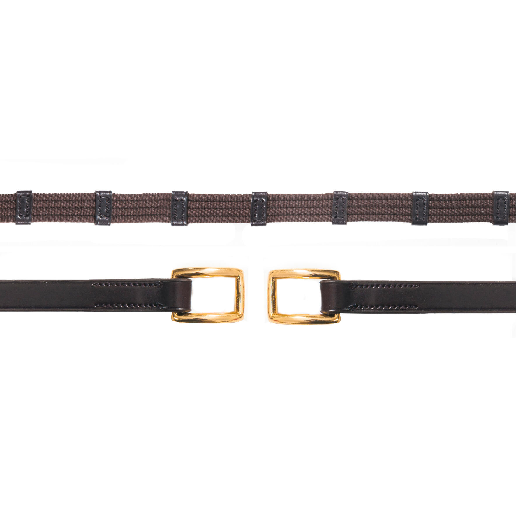 Schockemöehle Web Warendorf Leather Reins for Horse 2/2