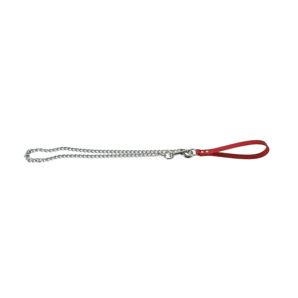 Leather chain dog lead Martin Sellier