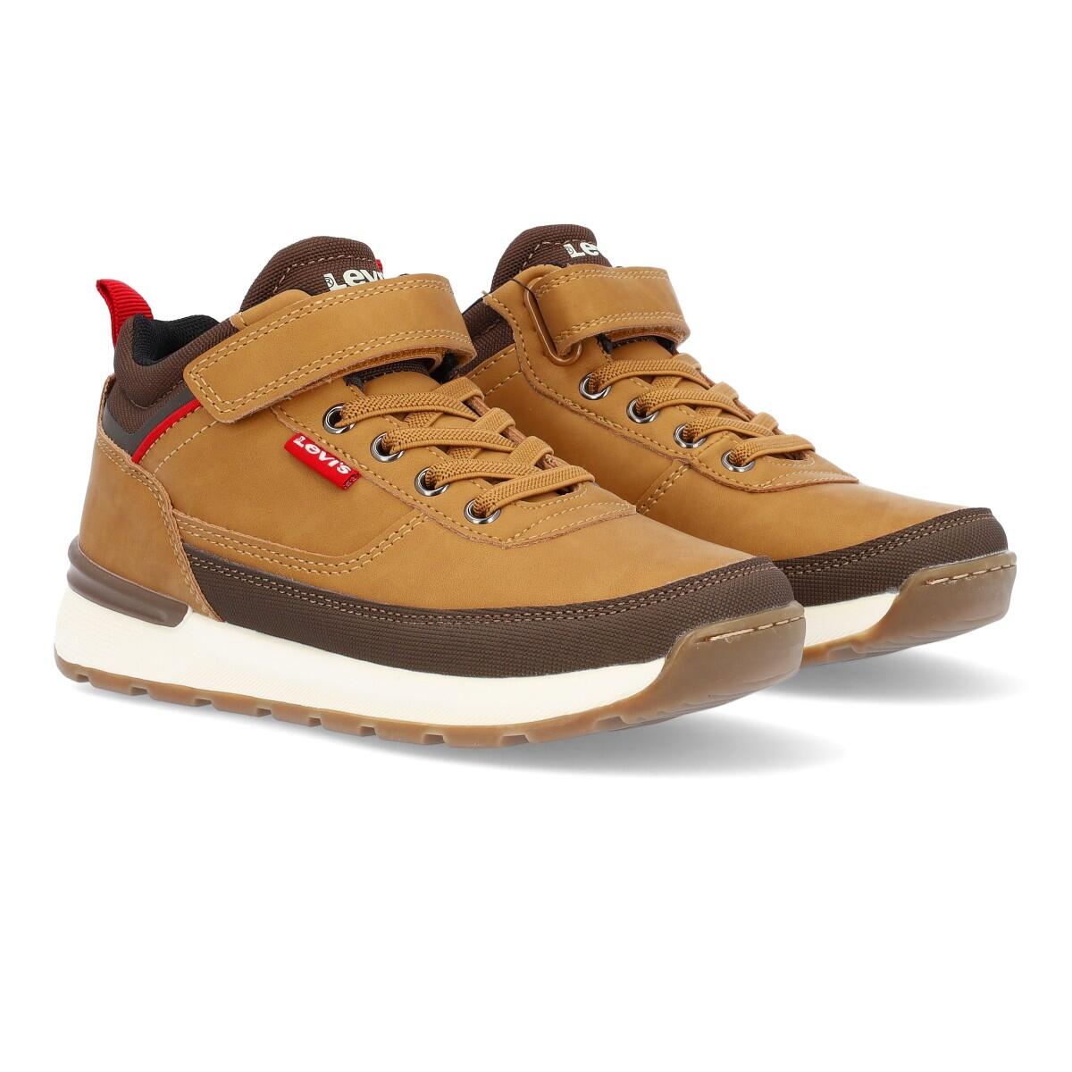 Levi's - Chaussure De Randonnée Baskets Enfants Levis Kids Footwear Ascot Refresh Cui - Bottes ; Botillons - Marron - Decathlon