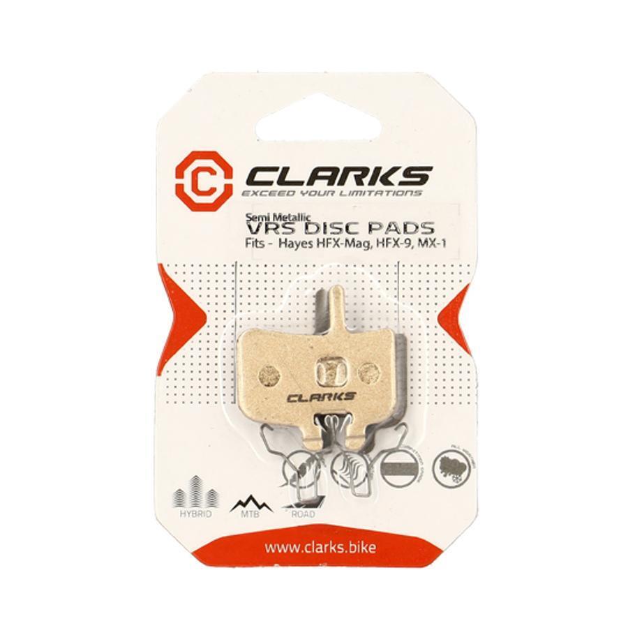 Pastiglie dei freni Clarks Cycle Systems Hayes HFX Nine Mag MX1 Meca Promax 2/2