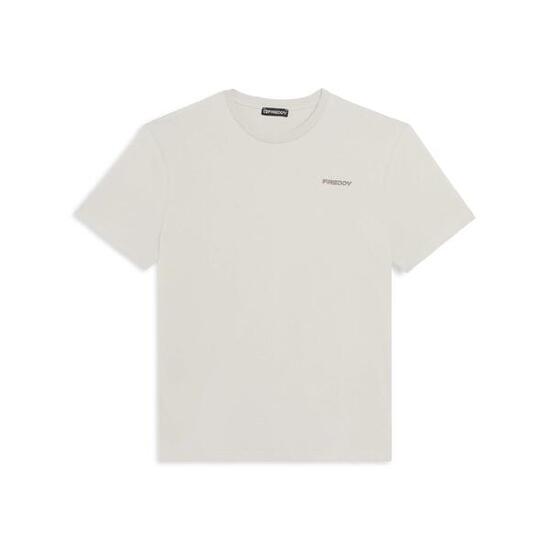 T-shirt basique en coton avec logo sur le cœur