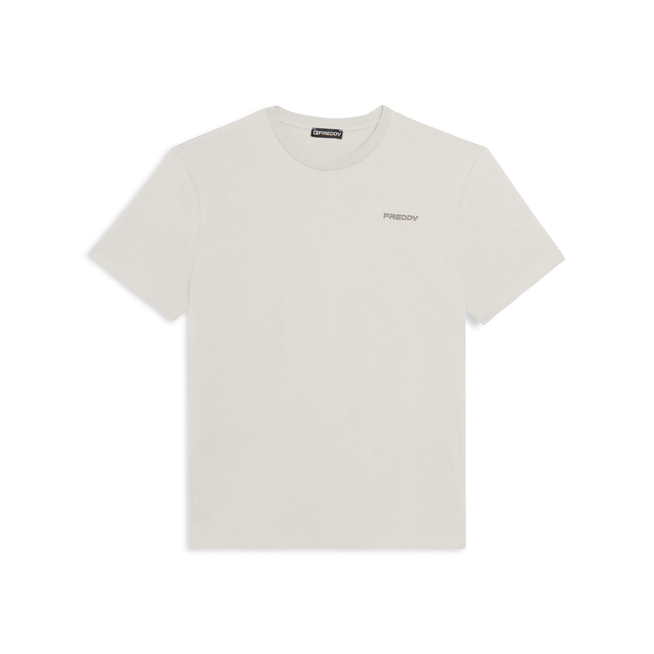 Freddy - T-shirt Basique En Coton Avec Logo Sur Le Cœur - T-shirt Manches Courtes - Blanc - Decathlon