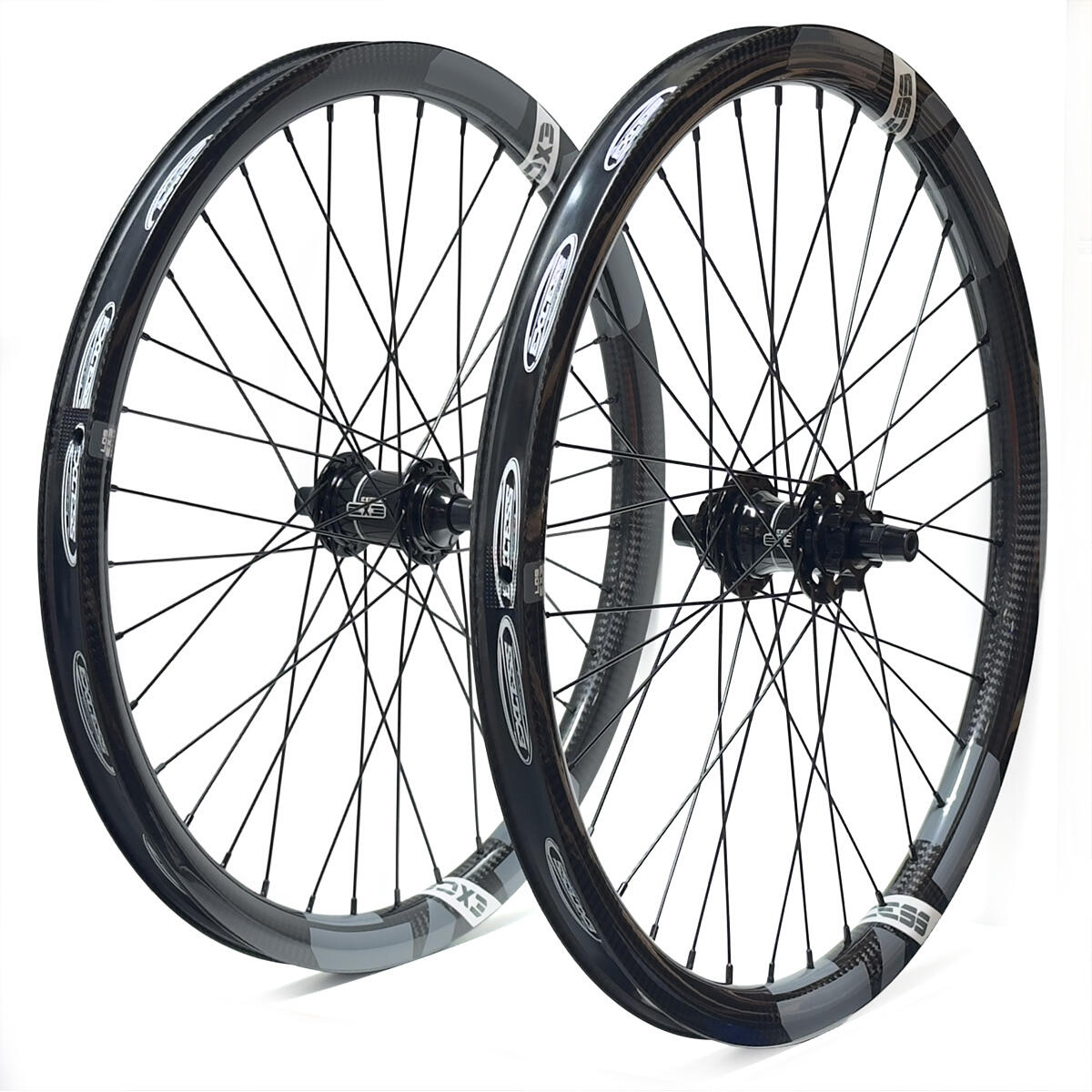 Excess - Paire De Roues Excess Exe-3 Iso Cruiser - Roue - Gris|noir - Taille Unique - Decathlon