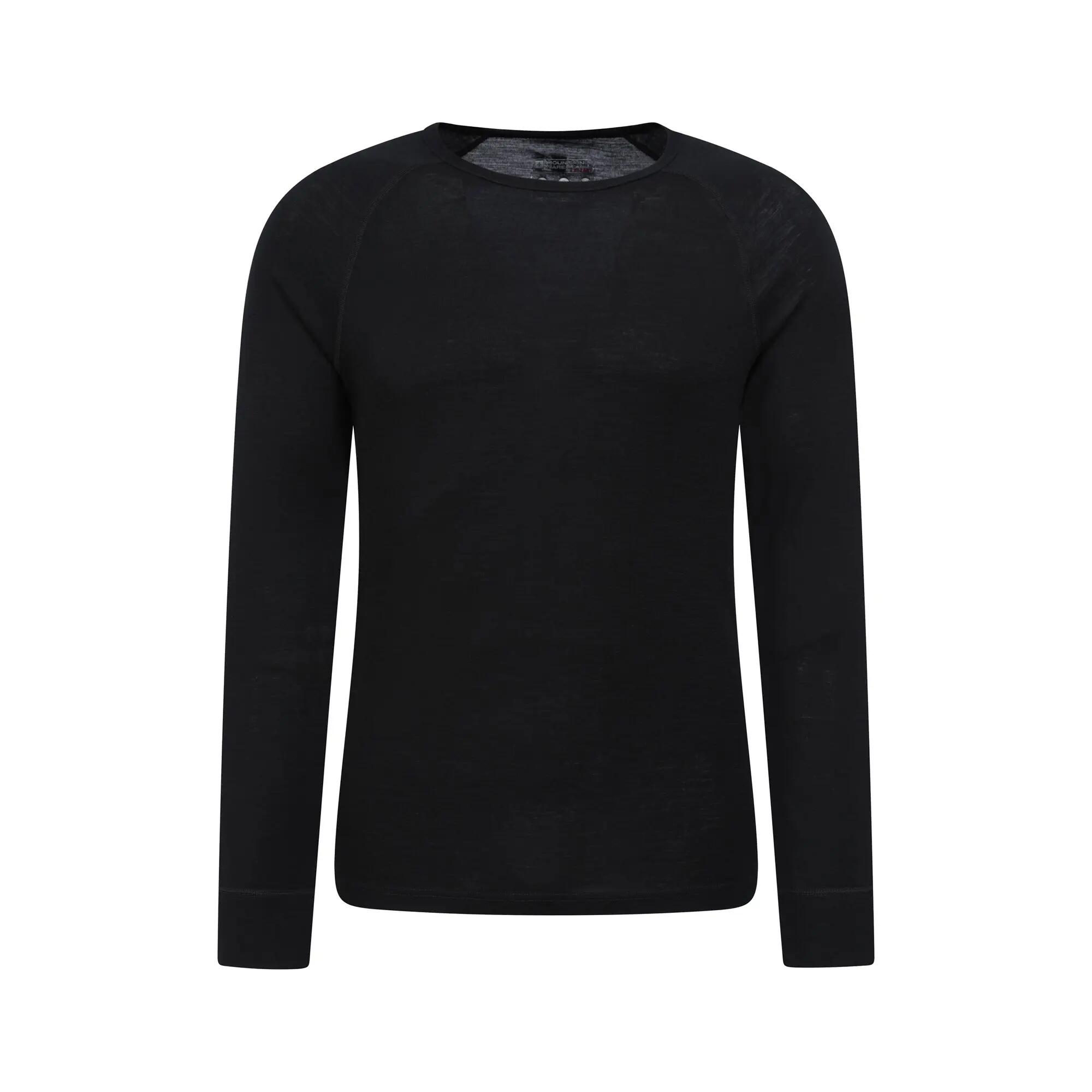 Sous-vêtement Thermique de Randonnée Homme Laine Mérinos Manches Longues 5/7