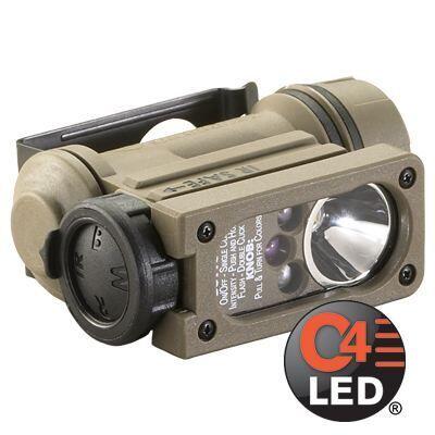 Helm clip licht + batterij streamlight stream sidewinder compact ii coyote °