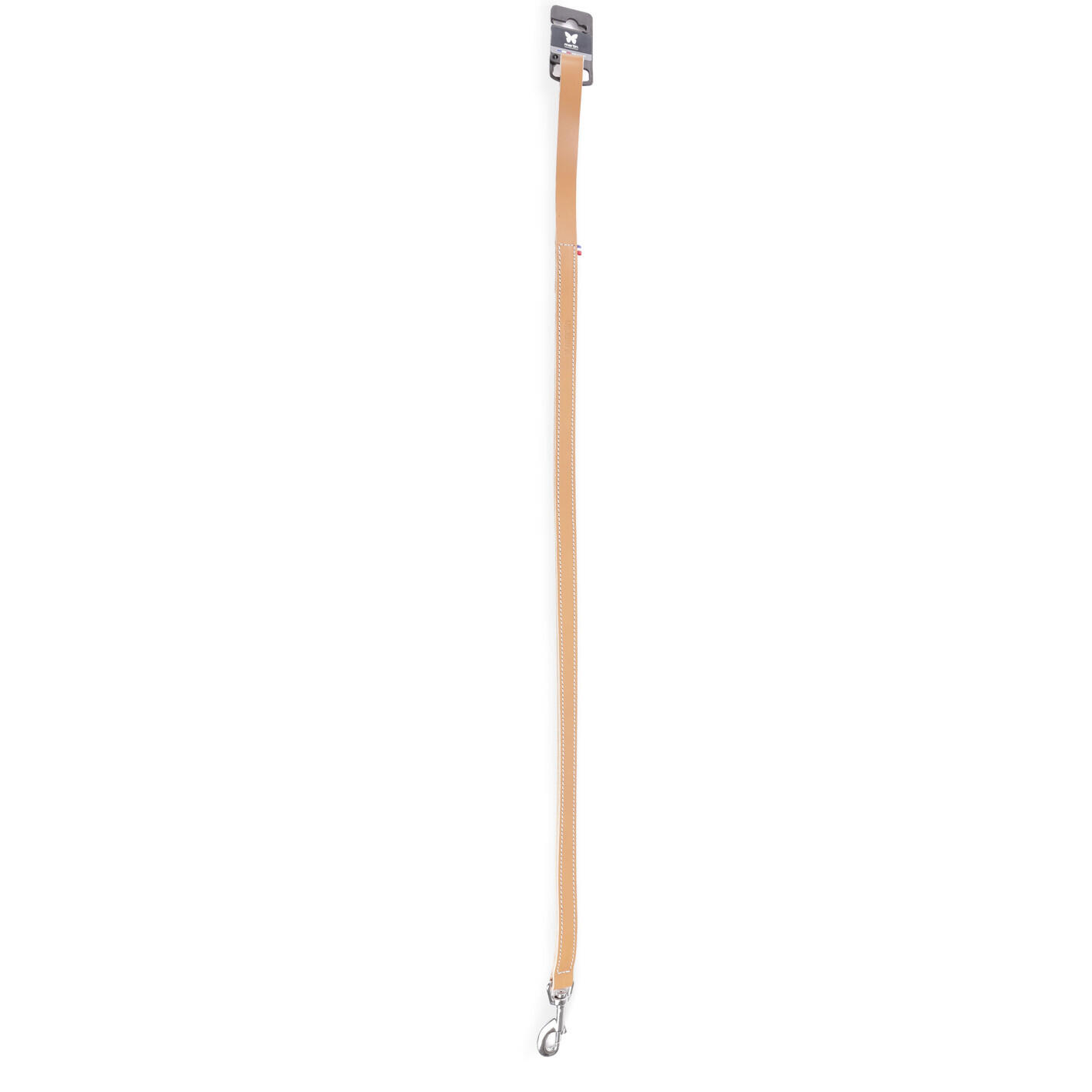 Laisse pour chien cuir vachette Martin Sellier 2/2