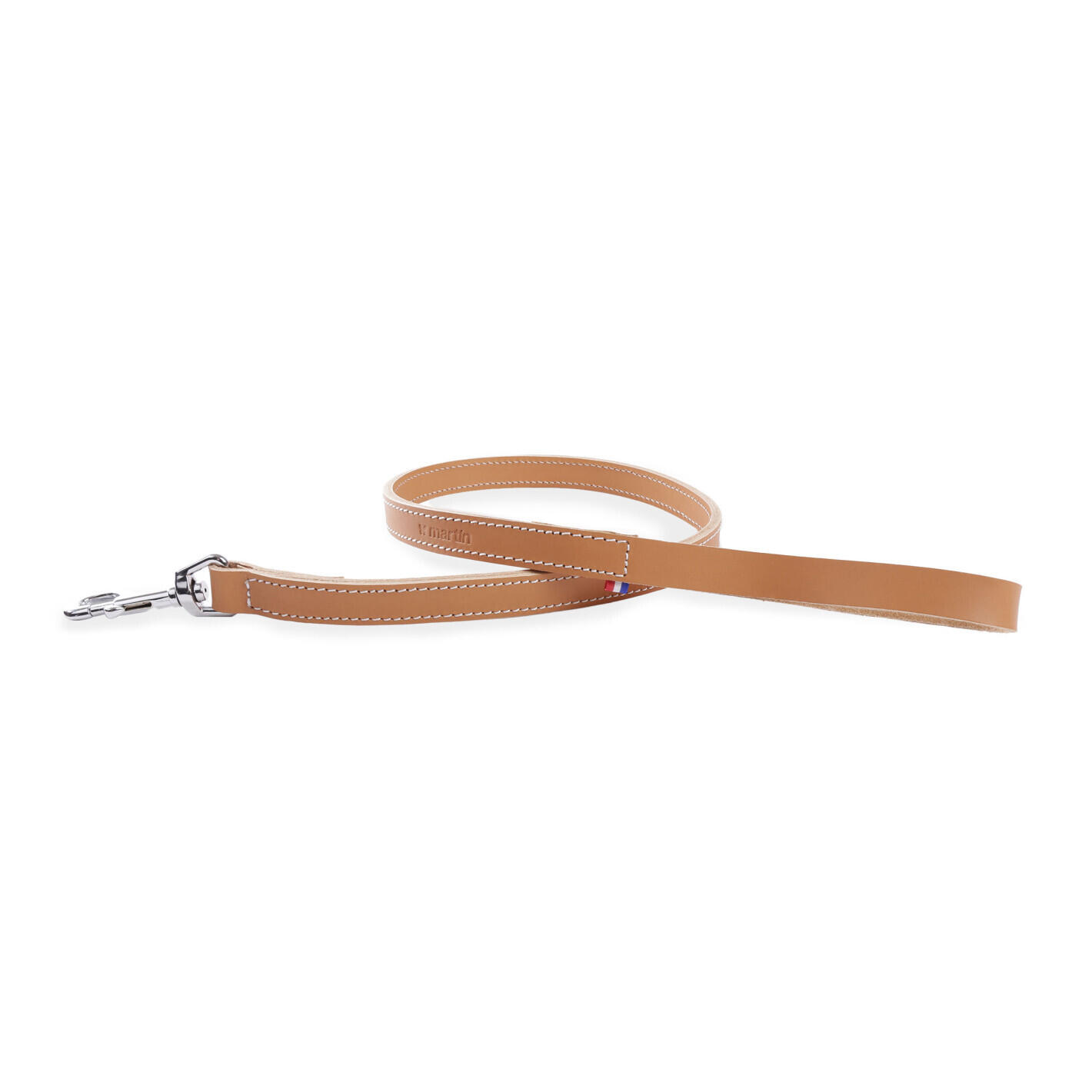Martin Sellier - Laisse Pour Chien Cuir Vachette Martin Sellier - Laisse - Beige - No Size - Decathlon
