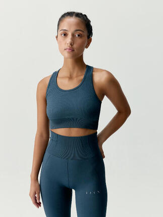 Top deportivo de mujer Nilay Sujeción Media Seamless Born Living Yoga