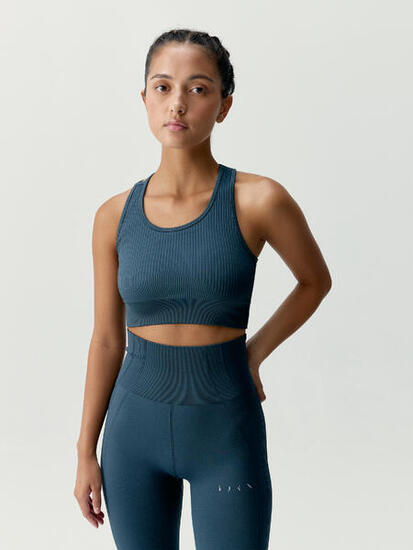 Top deportivo de mujer Nilay Sujeción Media Seamless Born Living Yoga
