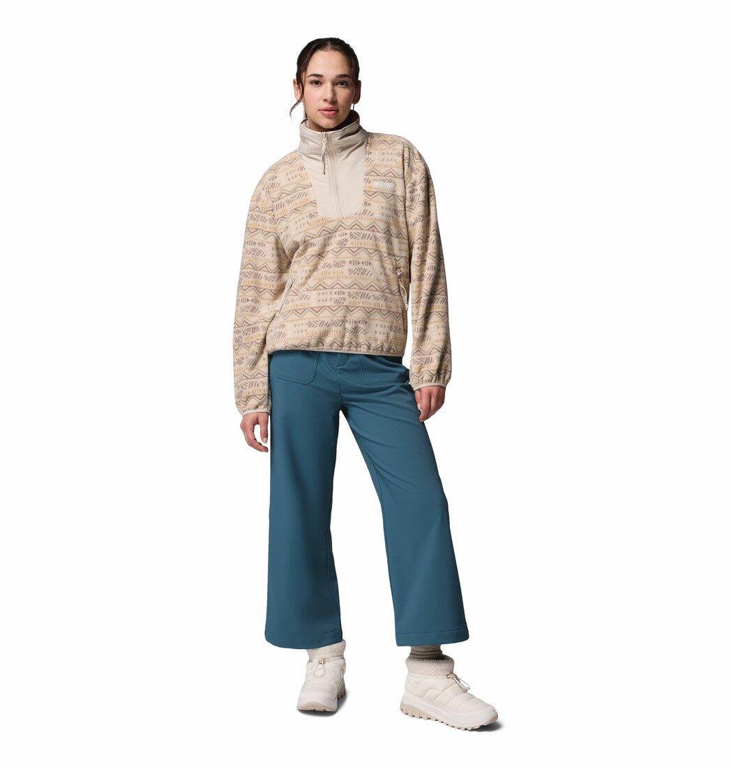 Fleecevesten Truien Dames - COLUMBIA Sequoia Grove™ Printed Half Zip - Dark 6/7