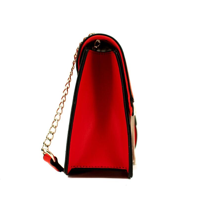Geanta dama Lamonza ANELISSE rosu 23X15X7 CM