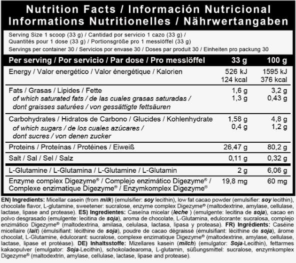 Caseina micellare - 1 Kg Fragola Beverly Nutrition 2/3