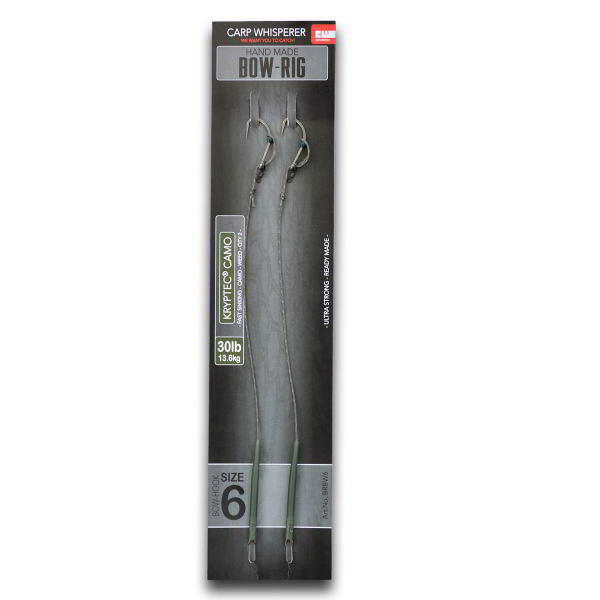 Carp Whisperer - Bow rig - Haak maat: 6 - 2 stuks - Weed 1/1