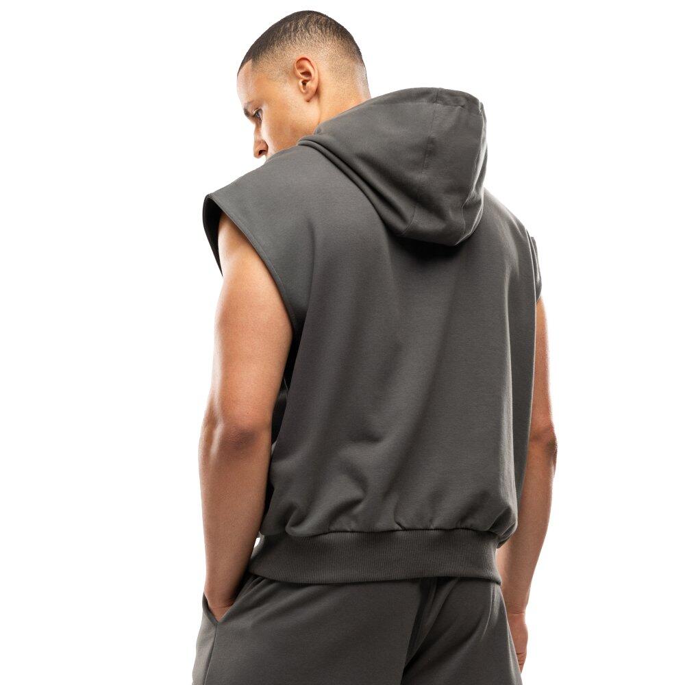 Herren Lifestyle Ärmelloser scuba-hoodie IBZ Swish Gray Grau 2/7