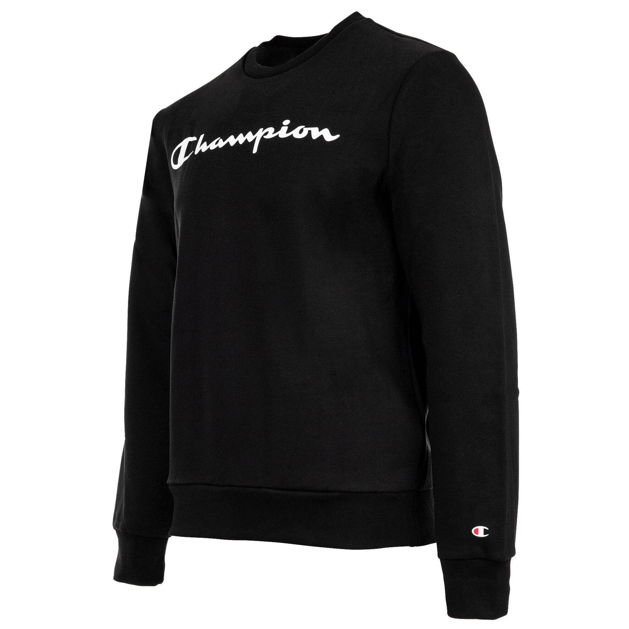 Felpa Uomini Vestibilità confortevole-Crewnneck Sweatshirt Soft Compact Basic 3/4