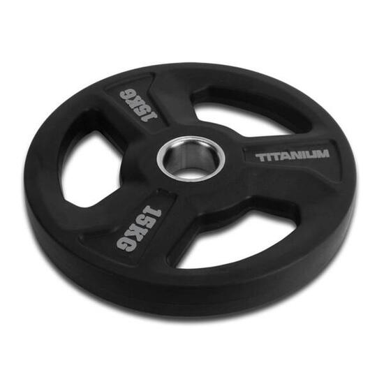 Premium Gummischeiben mit 3 Tri-Grip Griffen 15