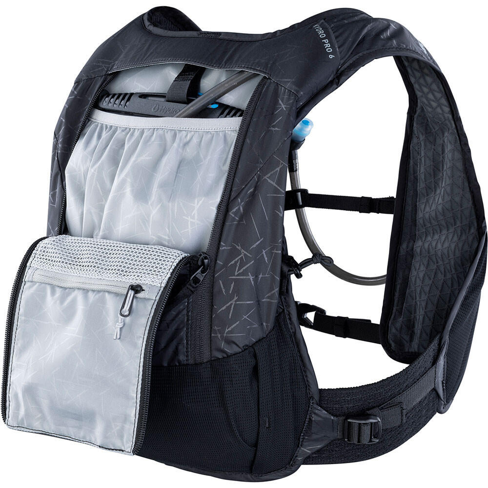 Colete de hidratação Evoc Hydro Pro 6L + bexiga de hidratação de 1,5L Preto 6/7