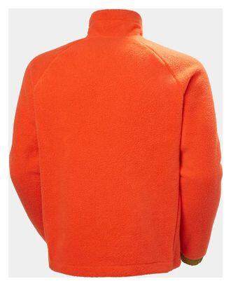 Giacca Pile Helly Hansen Panorama Uomo — Bottoni, Rosso/Oliva 6/6