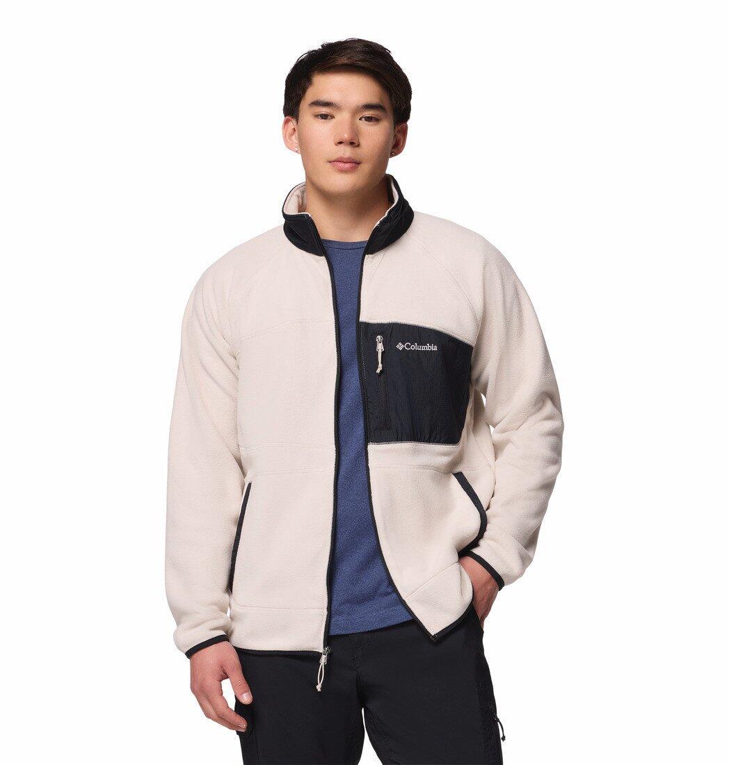 Fleecevesten Truien Heren - COLUMBIA Fast Trek™ Overlay Full Zip - Dark Stone, 3/7