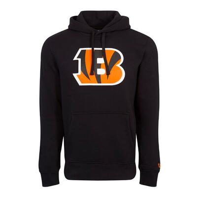 New Era Herren Hoodie NFL Cincinnati Bengals Logo schwarz