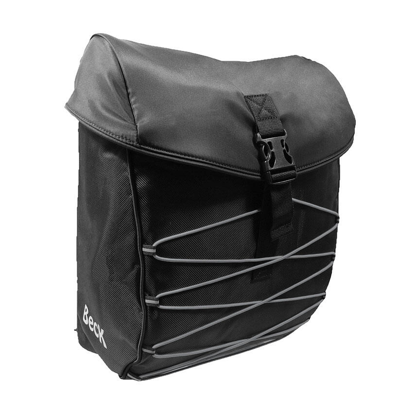 Sacoche beck S-TAR - dimensions 33x13x43 - 18 litres - gris 3/4
